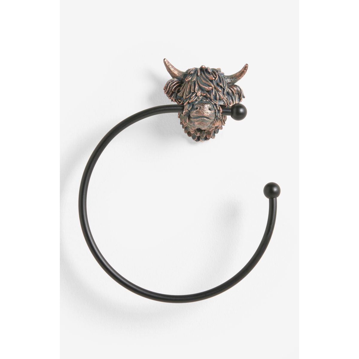 Anneau porte-serviettes hamish bronze, NEXT