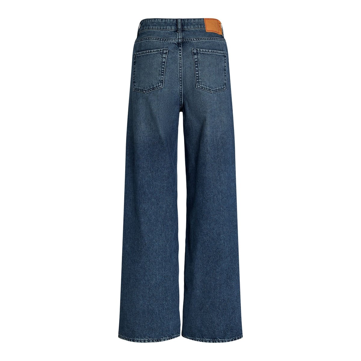 Jean À Coupe Large dark blue denim 1, JJXX