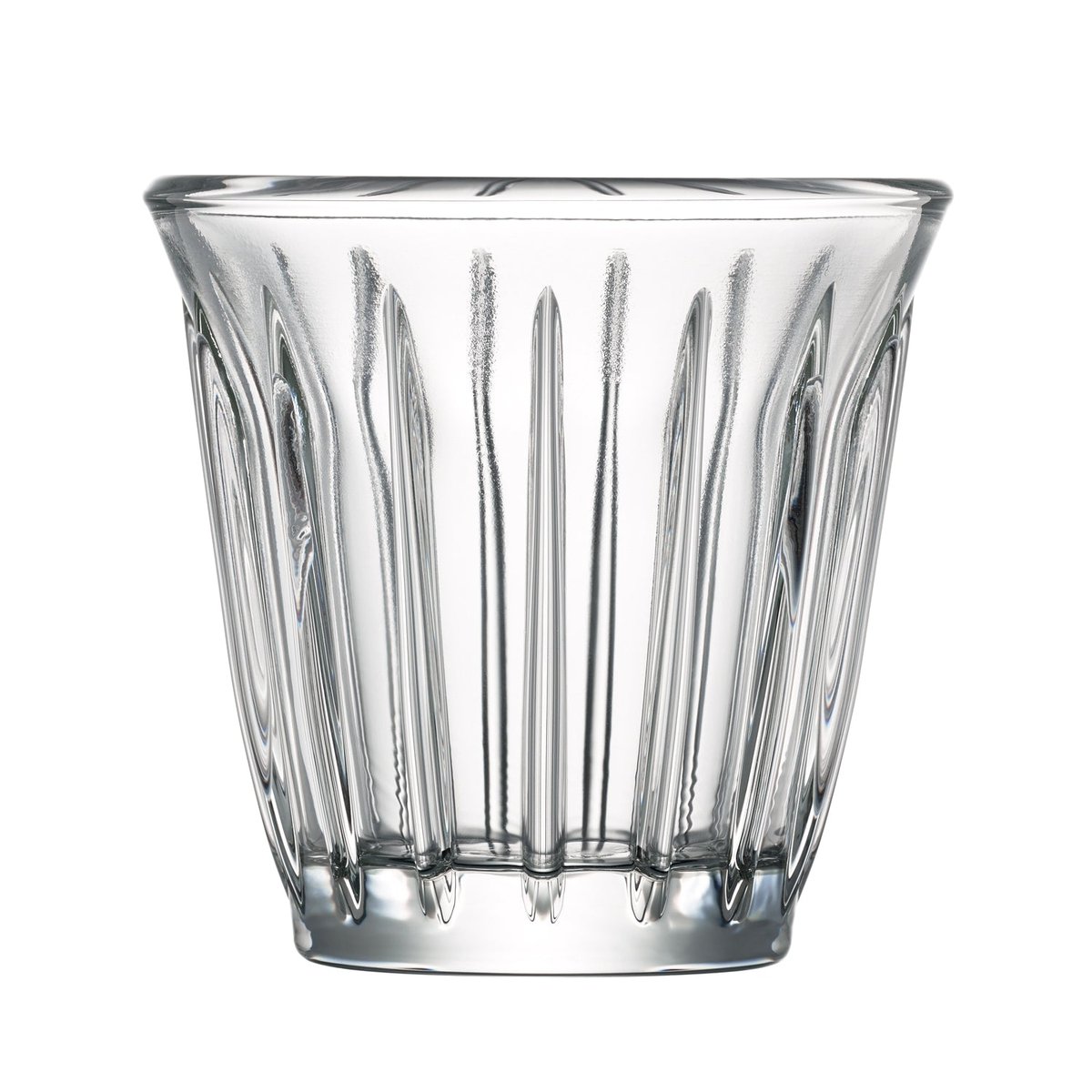 Lot de 6 tasses à expresso, ZINC transparent, LA ROCHERE