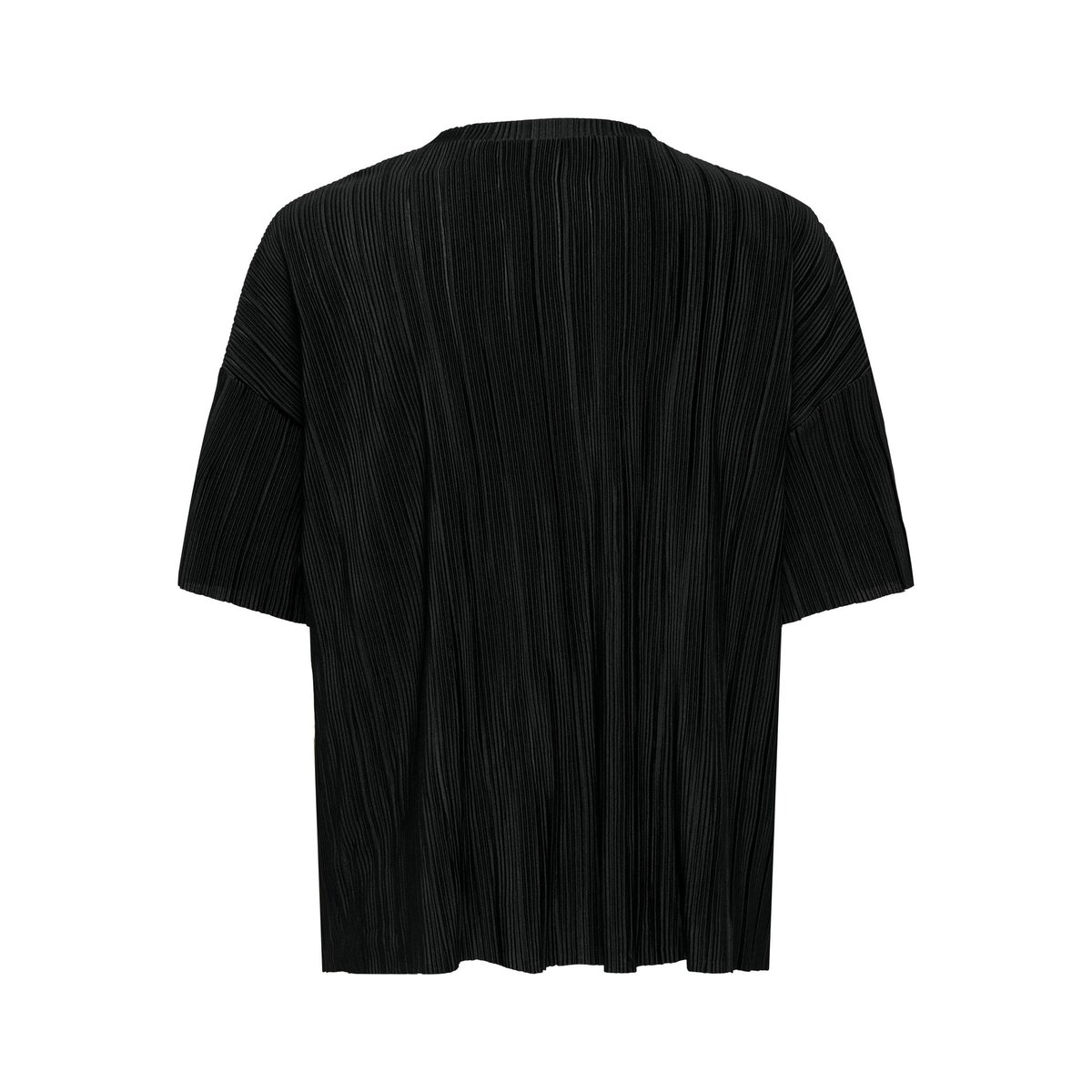 Top Plissé black 1, ONLY CARMAKOMA