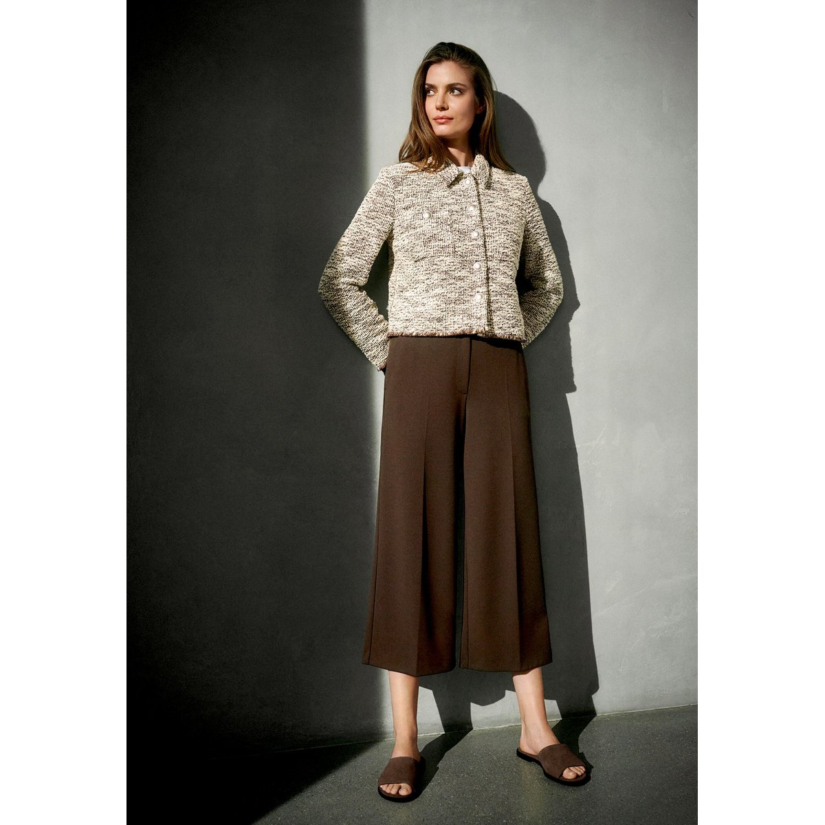 Veste blazer à manches longues nature/brown, BETTY BARCLAY