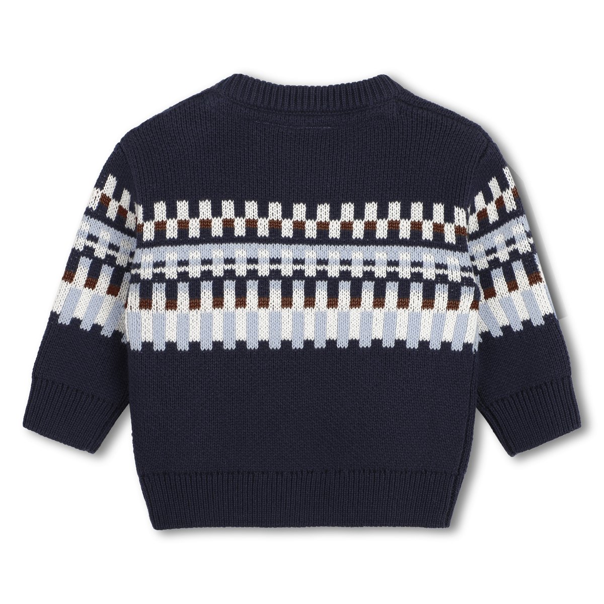 Pull tricot bleu cargo, BOSS KIDSWEAR