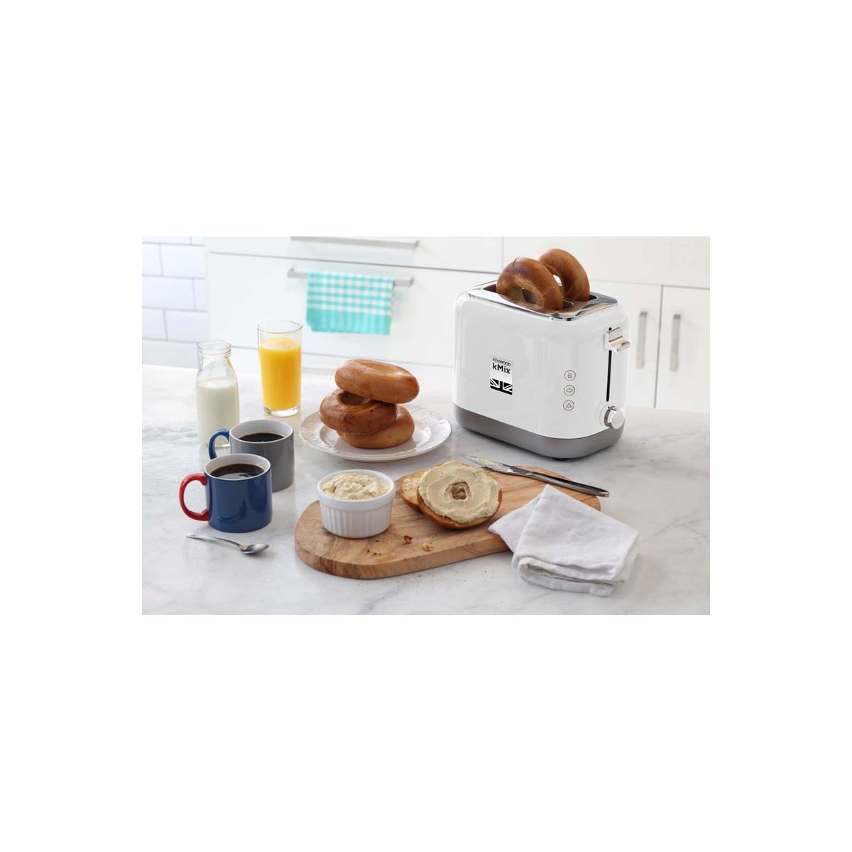 Grille-pain TCX751WH kMix Blanc blanc, KENWOOD
