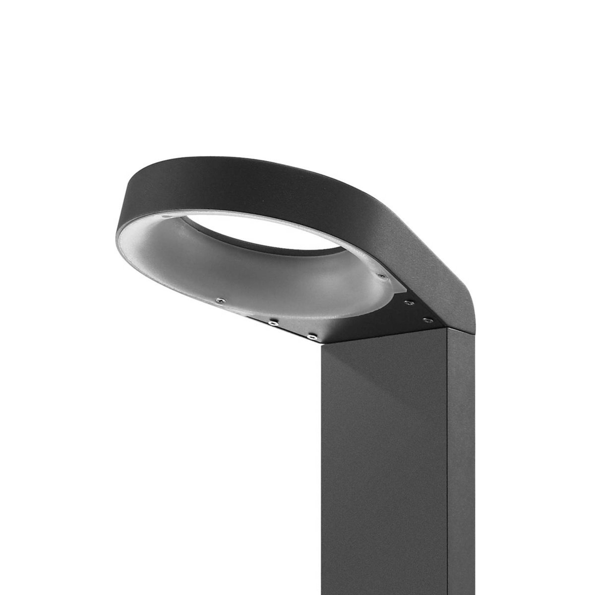 Luminaire extérieur en aluminium moderneLED anthracite, LUCANDE