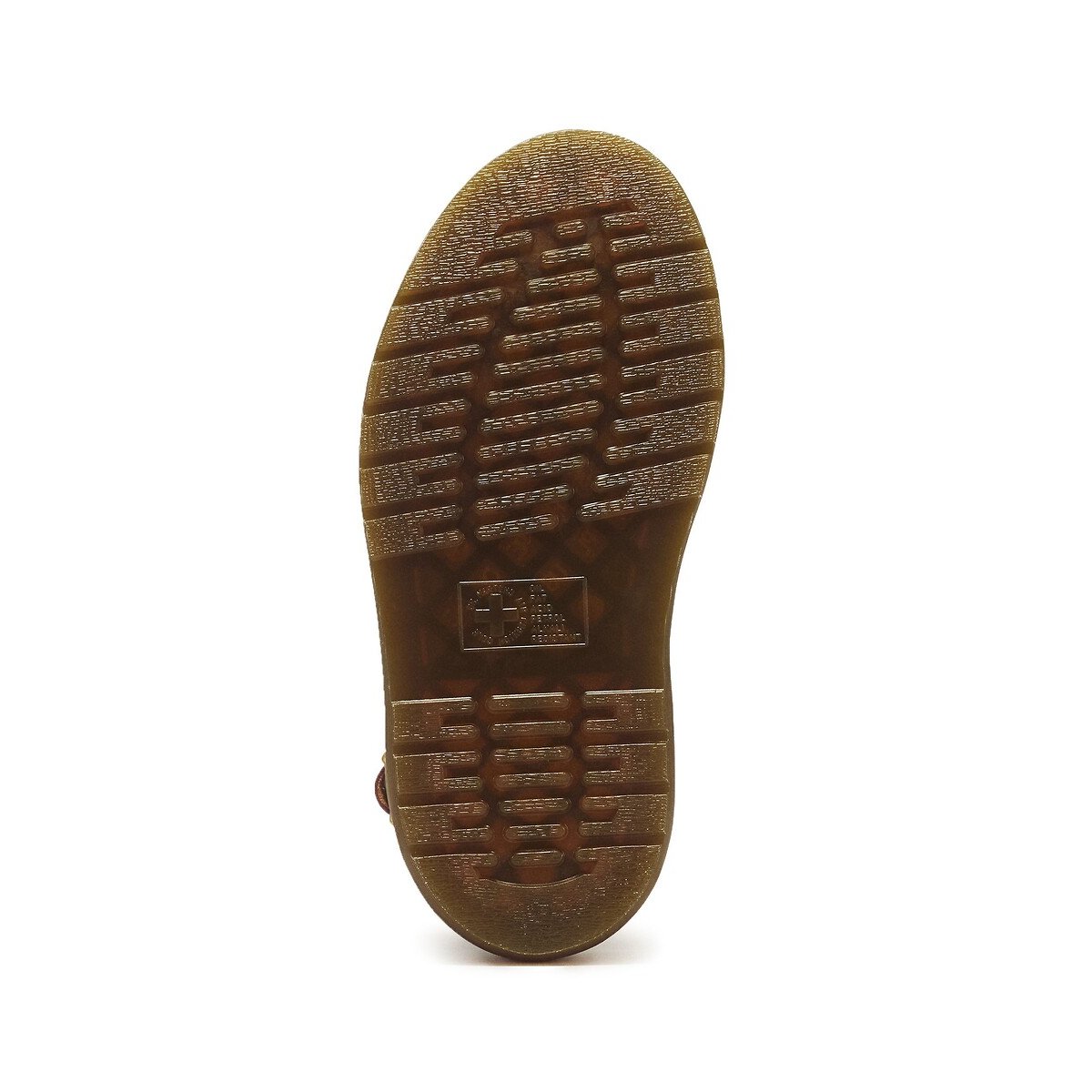 Sandales en cuir, Clarissa Quad Rodeo marron foncé, DR. MARTENS