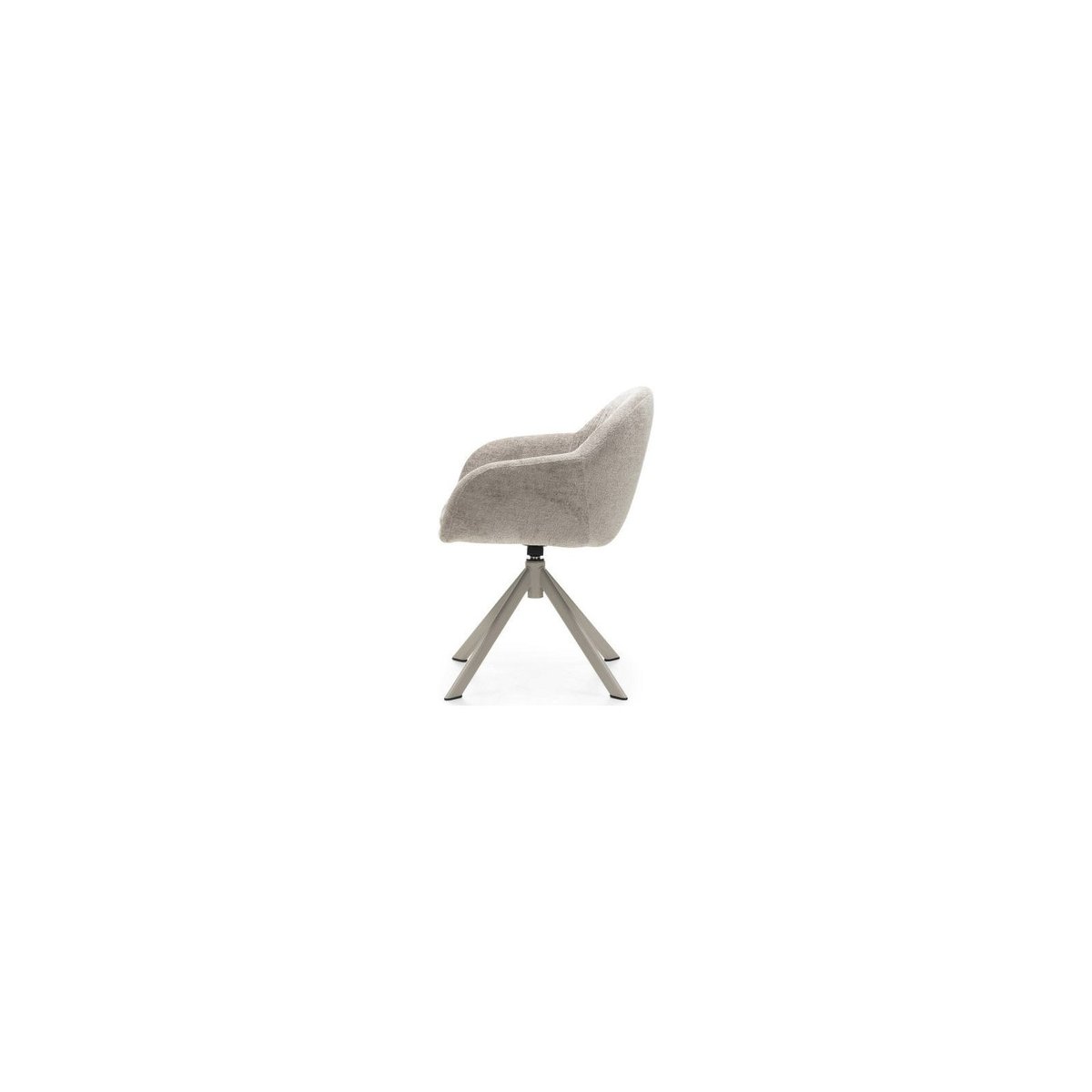 Chaise pivotante collection OTELLO II crème, RECOLLECTION