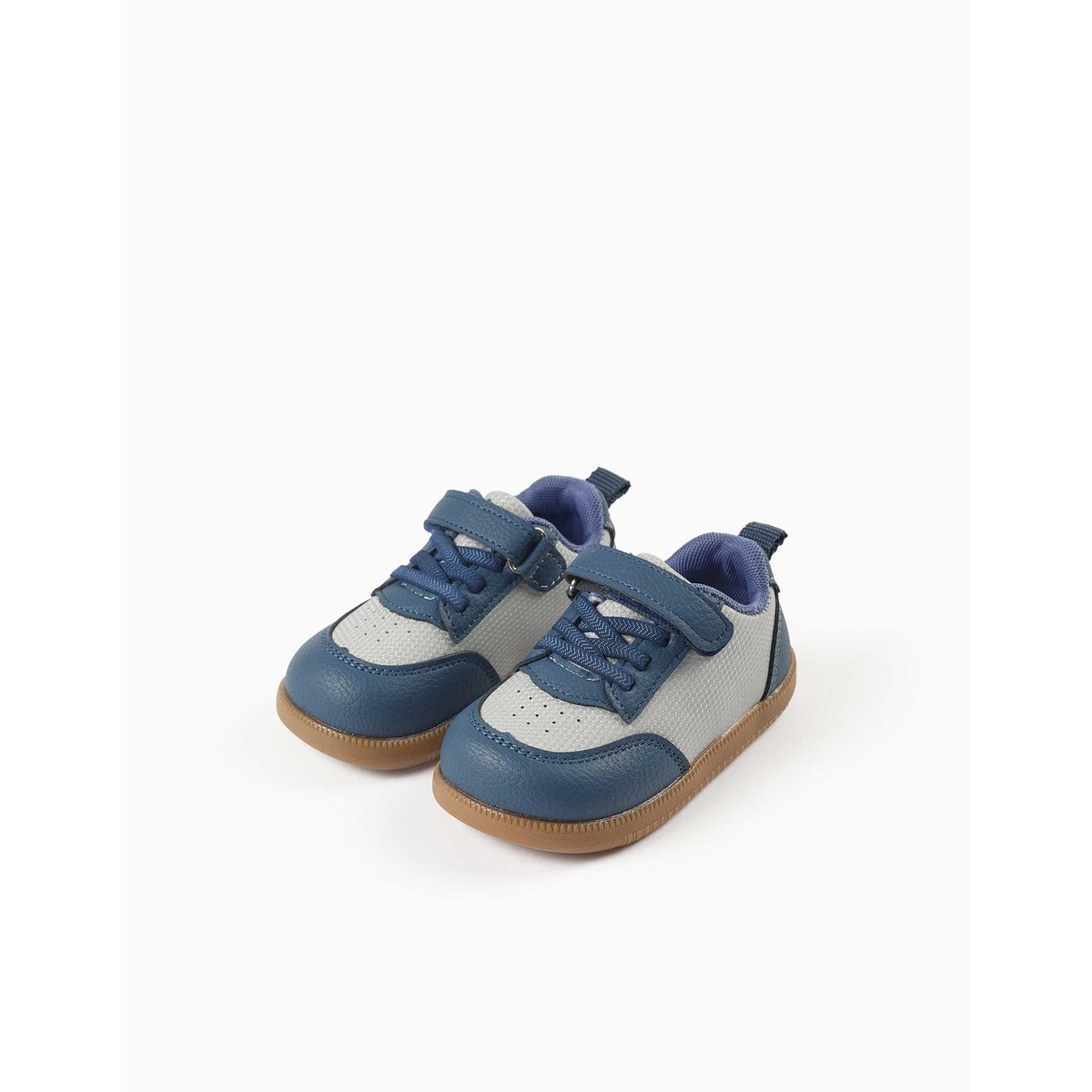 Baskets Barefoot avec semelle antidérapante bleu, ZIPPY