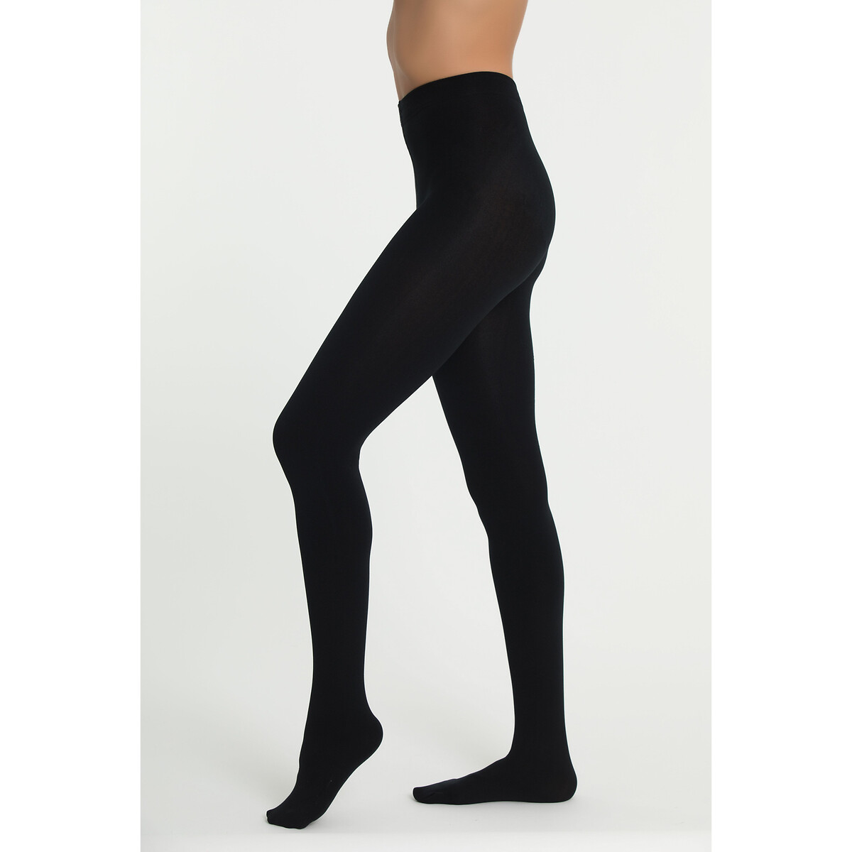 Thermo Fleece Opaque Tights black, DIM