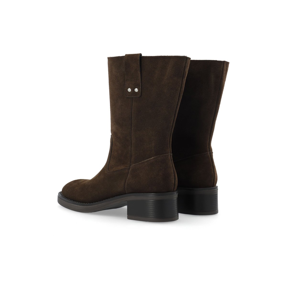 Bottes En Daim marron - brown1, BIANCO