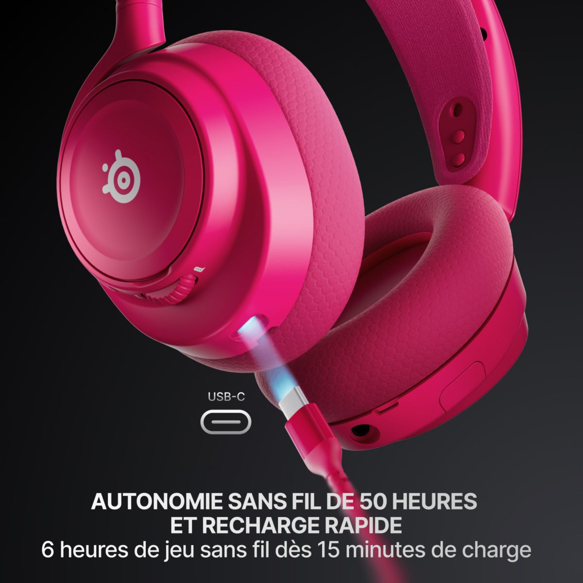 Casque gamer Arctis Nova 7 Gen 2 Magenta couleur unique, STEELSERIES