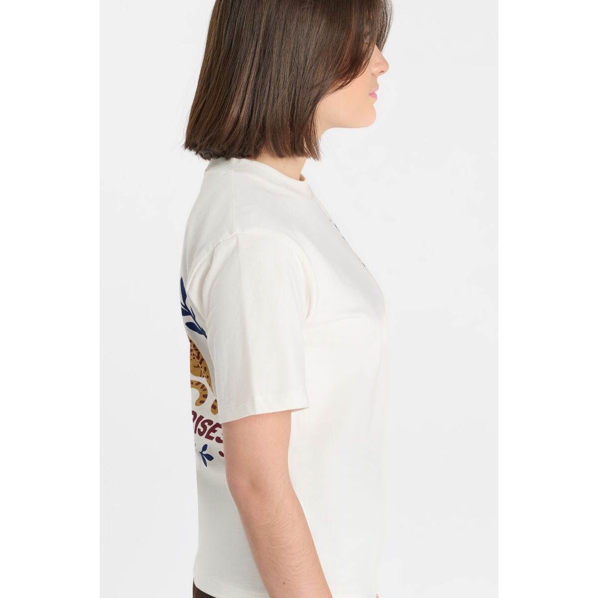 Tee-Shirt AKOGI cream, LE TEMPS DES CERISES