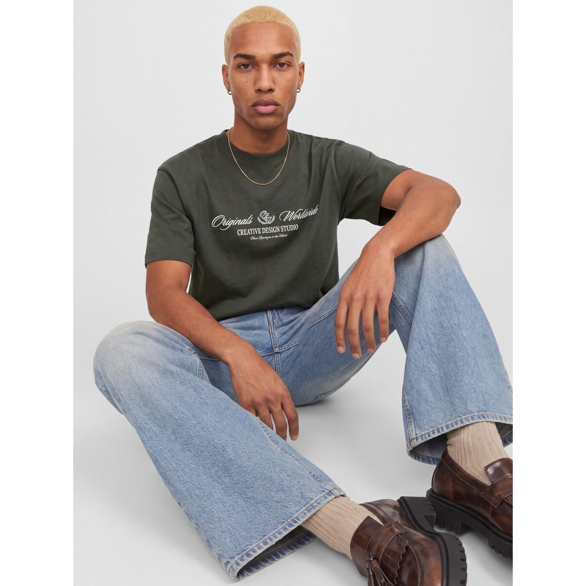 T-Shirt rosin 1, JACK & JONES