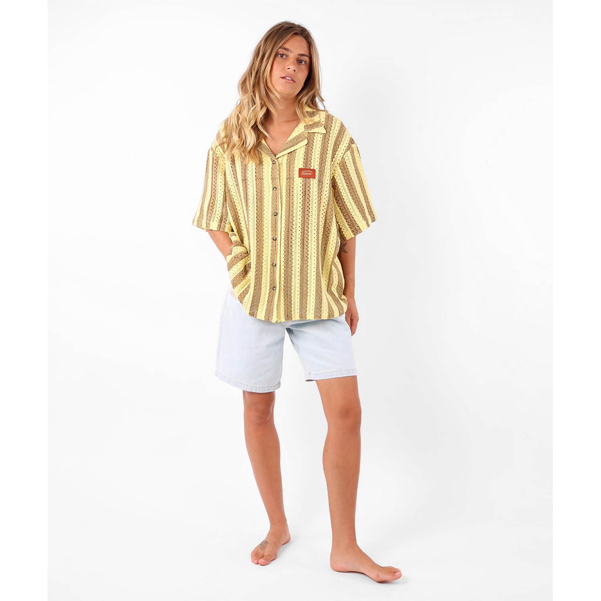 Chemise en crochet CROCHET camel, OXBOW