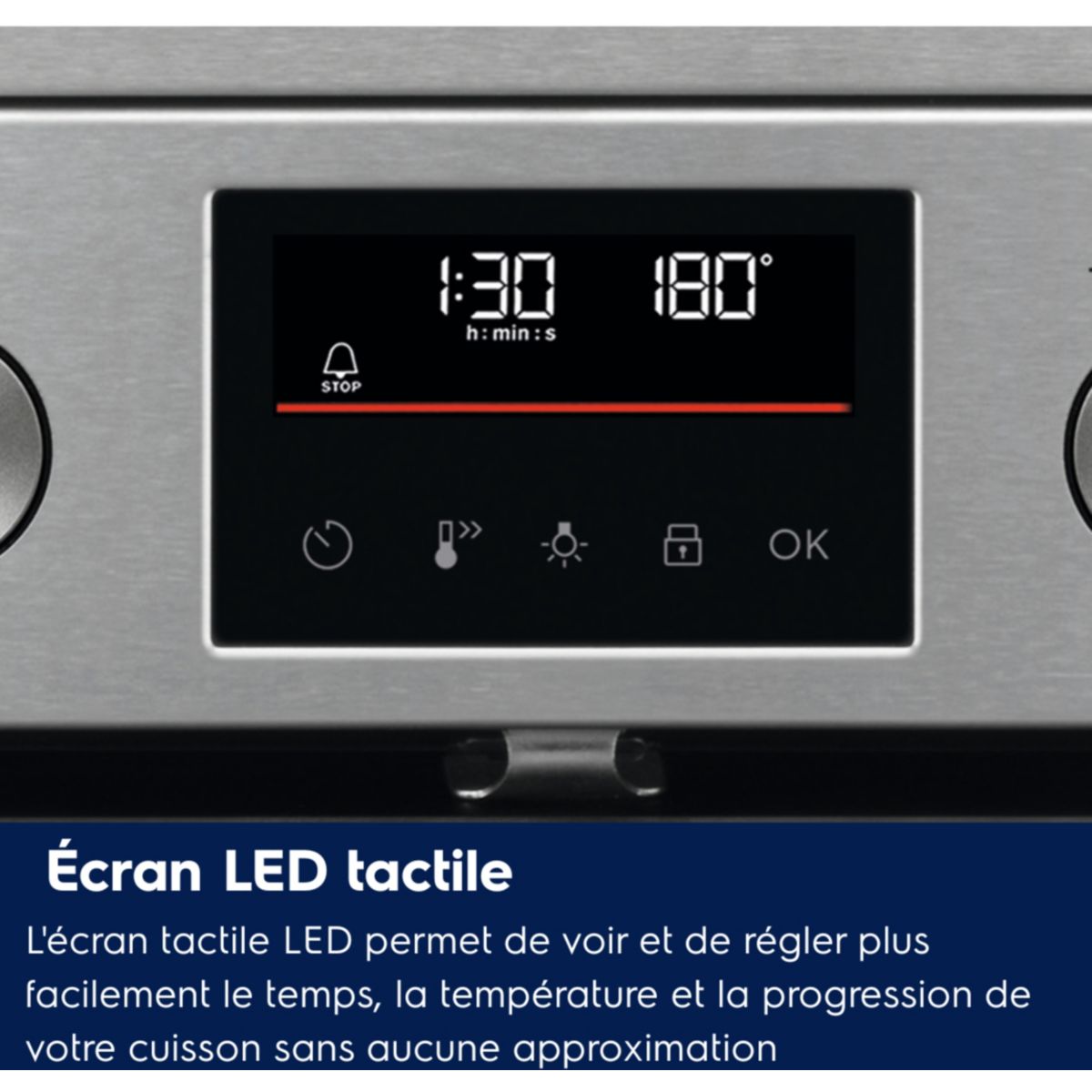 Cuisinière induction EKI64899CX couleur unique, ELECTROLUX