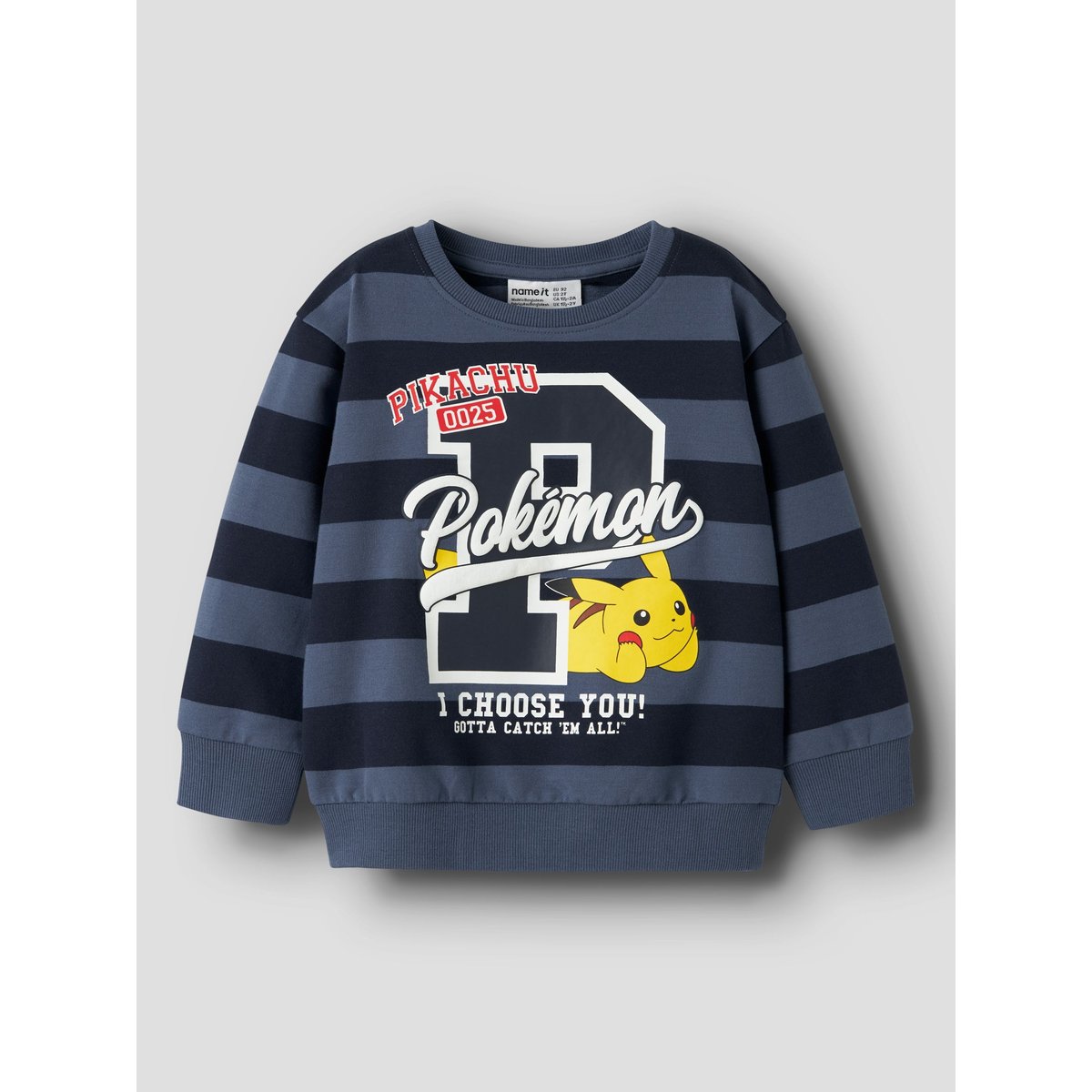 Sweat-Shirt vintage indigo, NAME IT