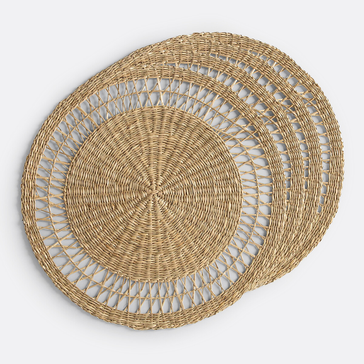 Set of 4 Nala Place Mats natural, LA REDOUTE INTERIEURS