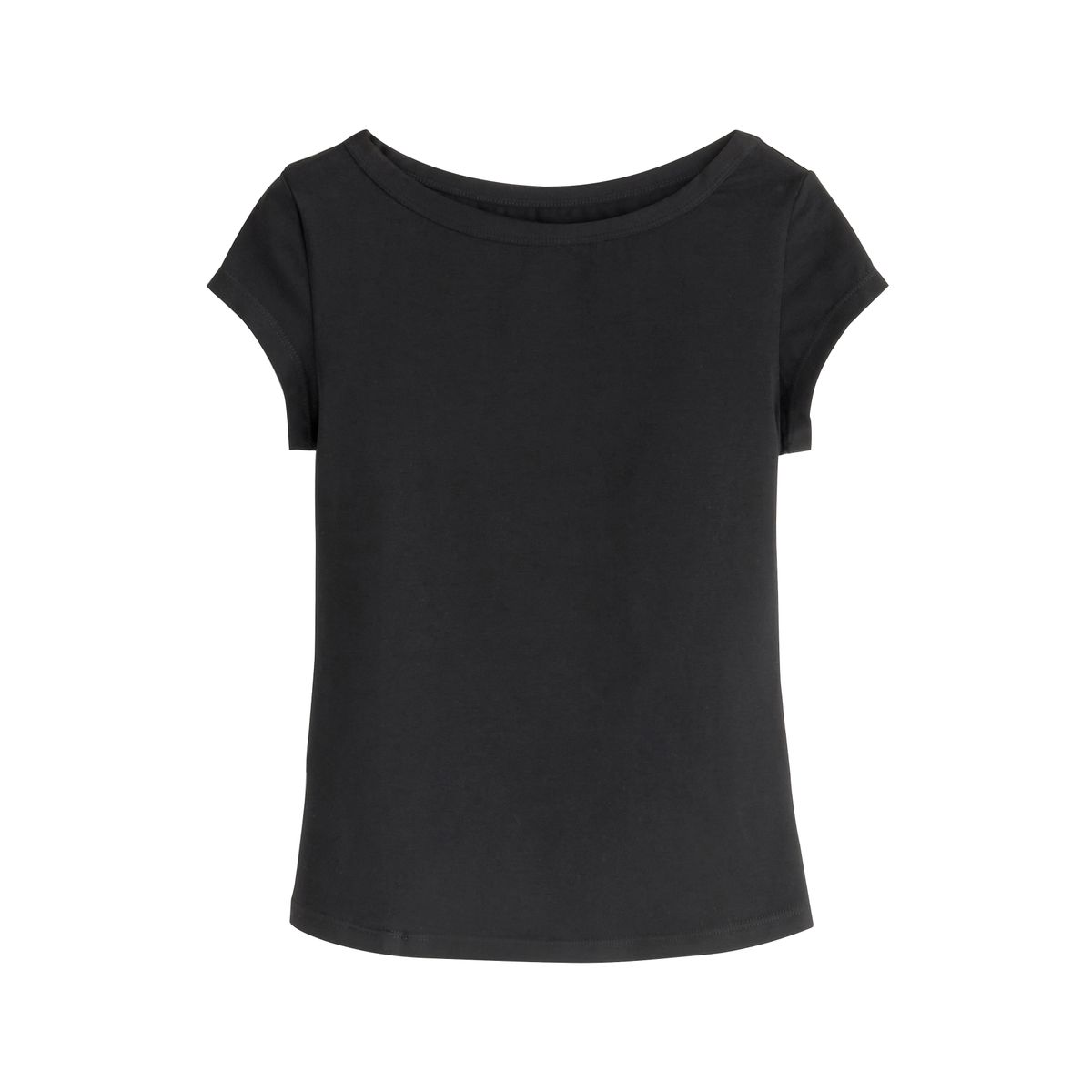 T-shirt en coton effet frais ménopause noir/blanc, NEXT