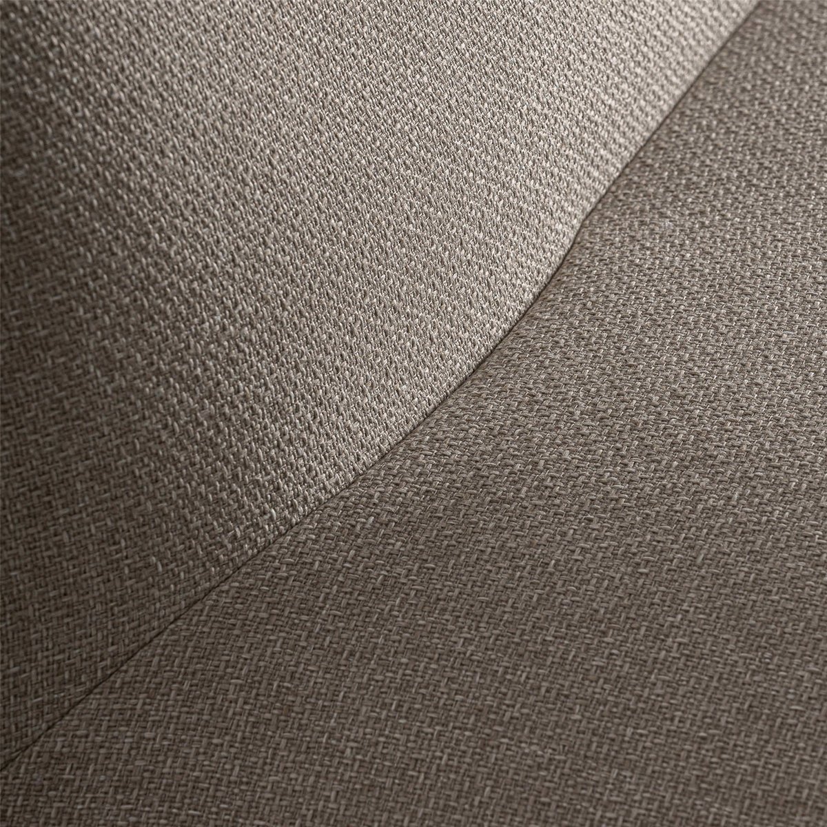 Fauteuil contemporain à coussin VACIO taupe, RECOLLECTION