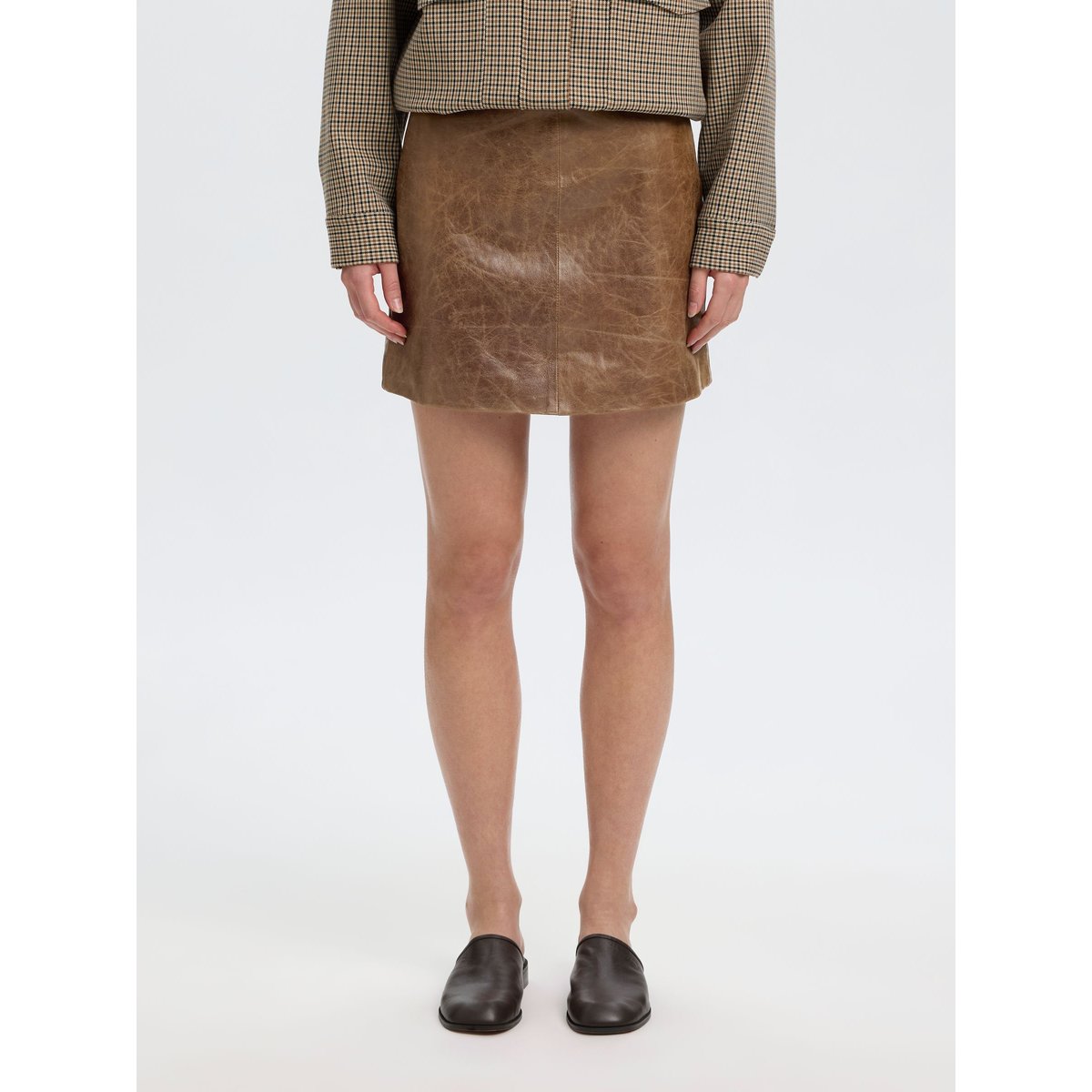 Mini-Jupe marron - delicioso1, SELECTED