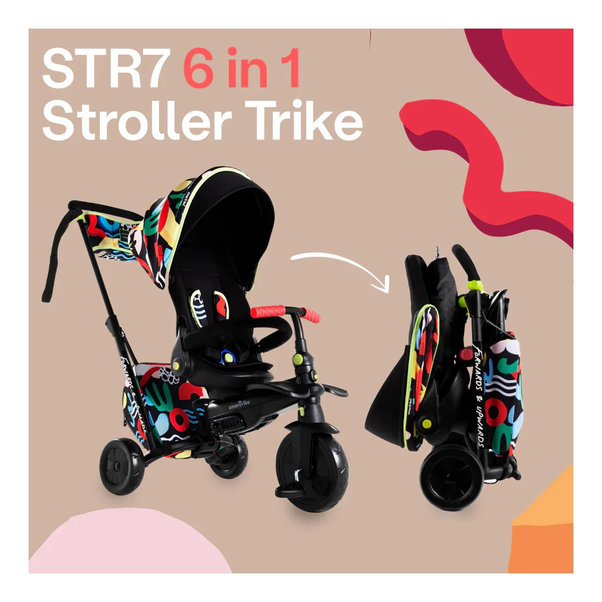 Smartrike Kelly Anna-IMAGINE couleur unique, SMARTRIKE
