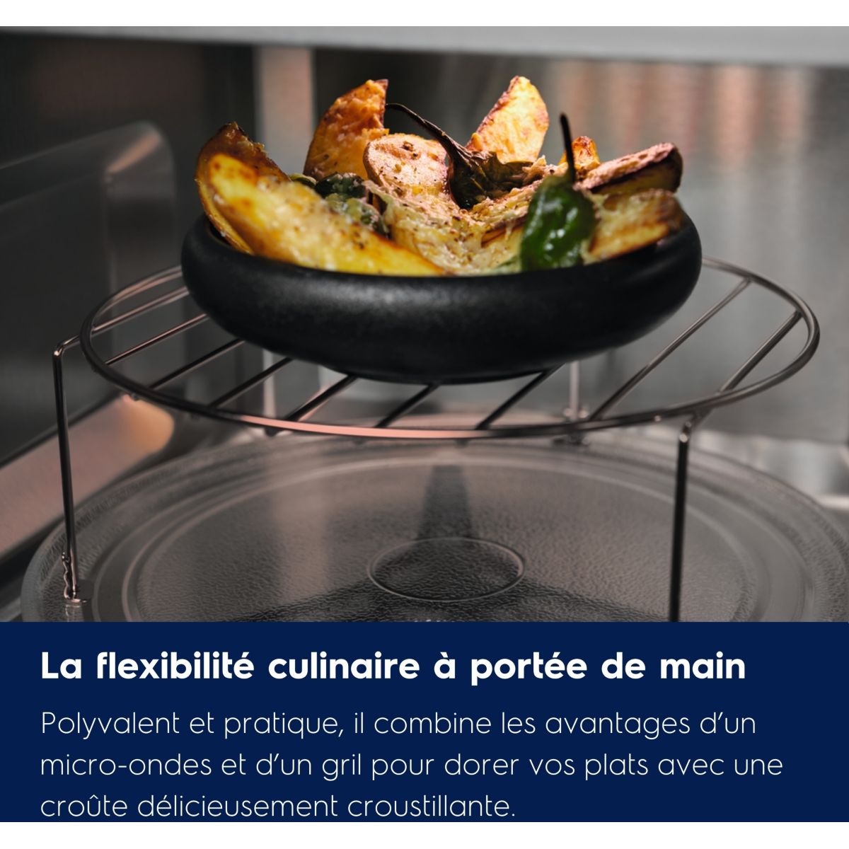 Micro ondes grill LMS4253TBH pure black, ELECTROLUX