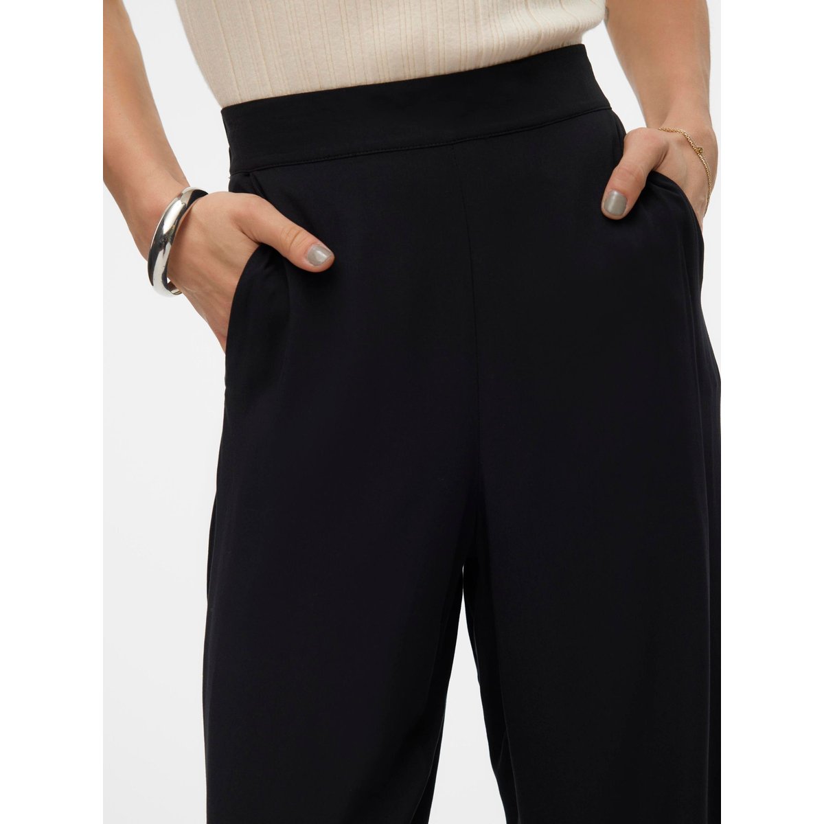 Jupe Culotte noire - black, VERO MODA