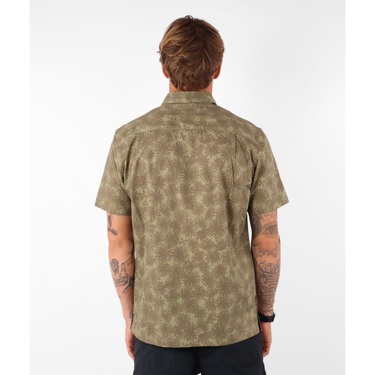 Chemise manches courtes imprimée CORAIL army, OXBOW