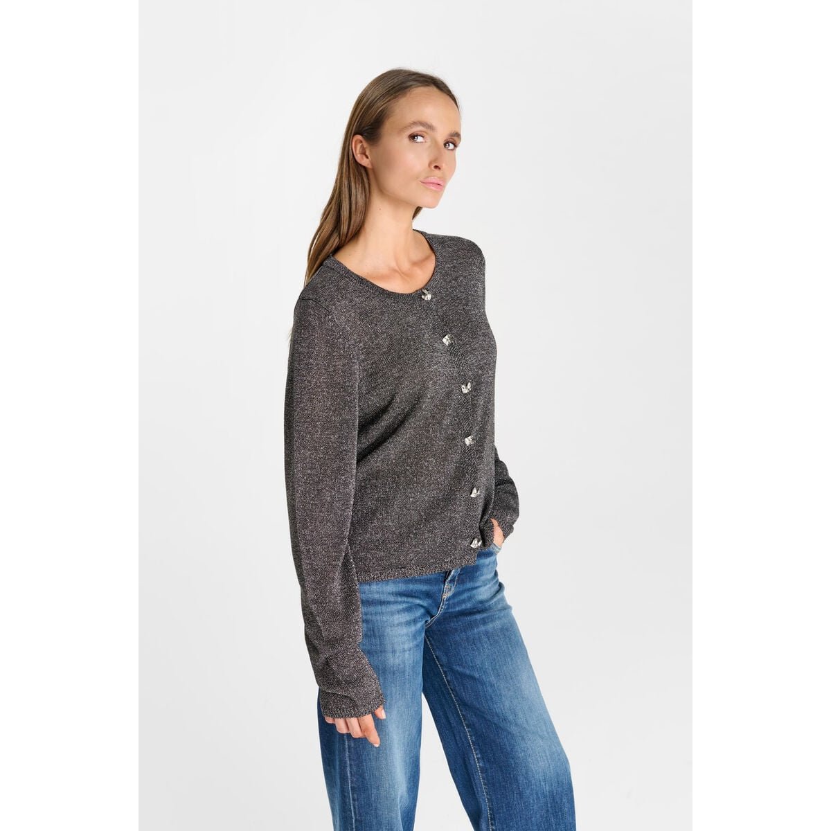 Cardigan SOAN shadow, LE TEMPS DES CERISES