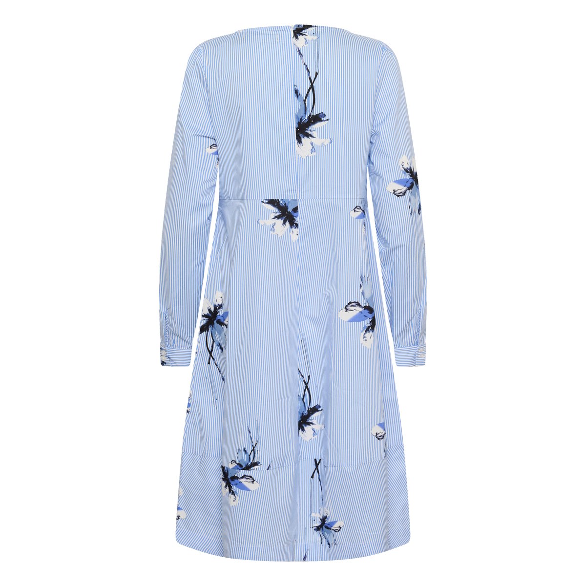 Robe bleu blue flower stripe, CULTURE