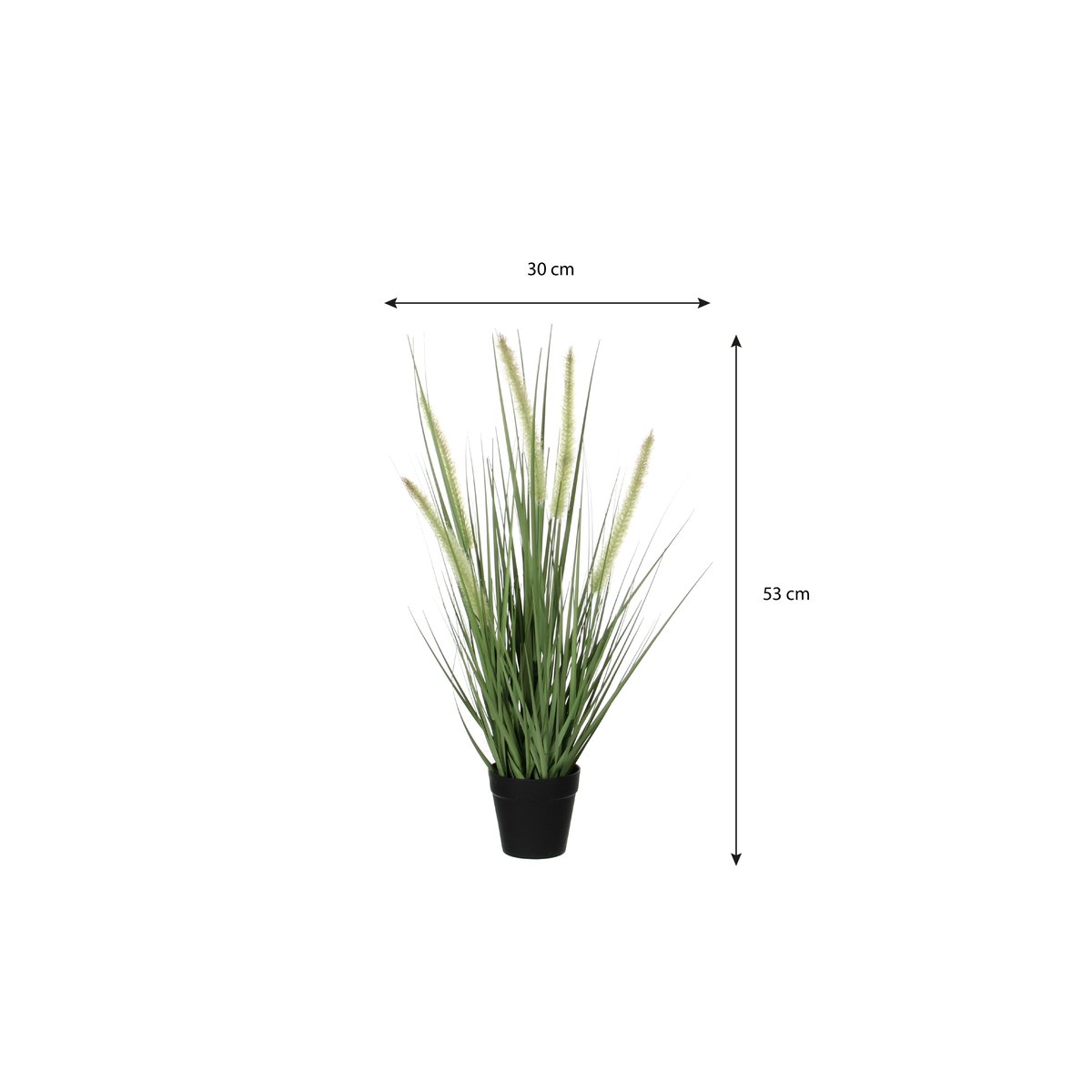 Plante artificielle DOGTAIL vert, MICA DECORATIONS