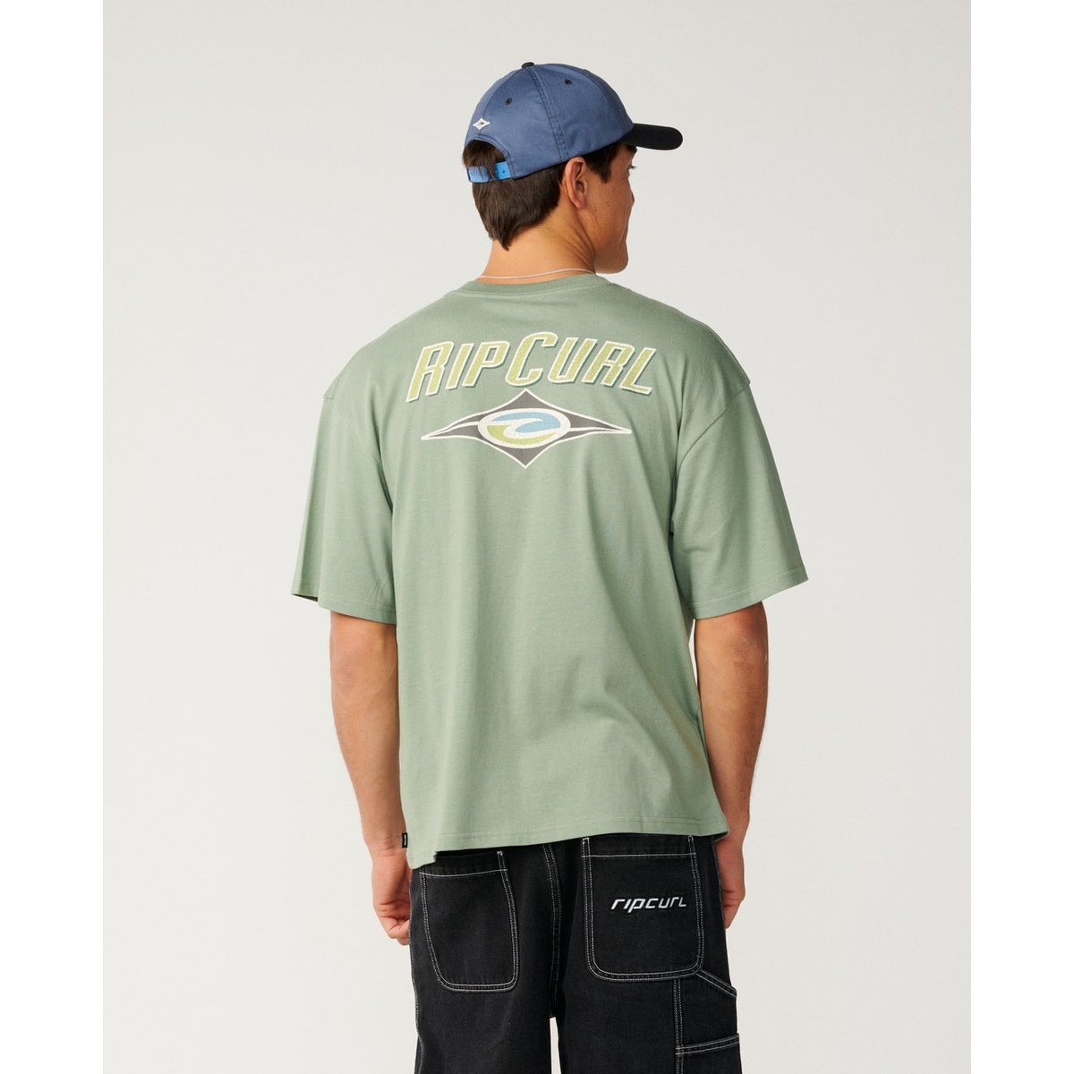 T-shirt Heritage ICON sauge, RIP CURL