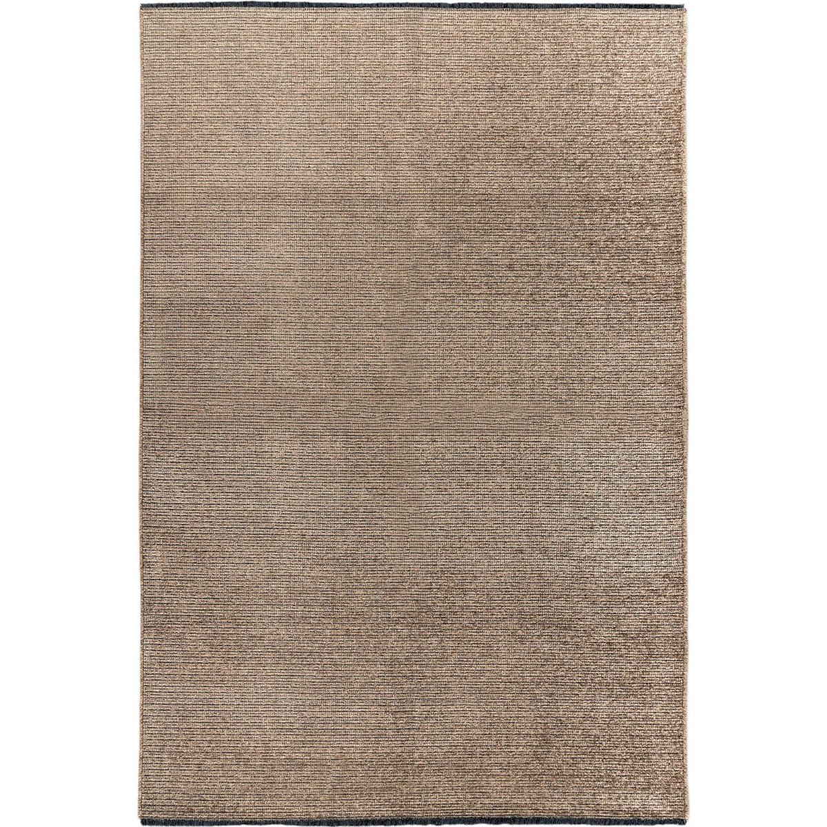 Tapis rectangulaire à poils courts style zen argent clair beige chiné, ARTE ESPINA