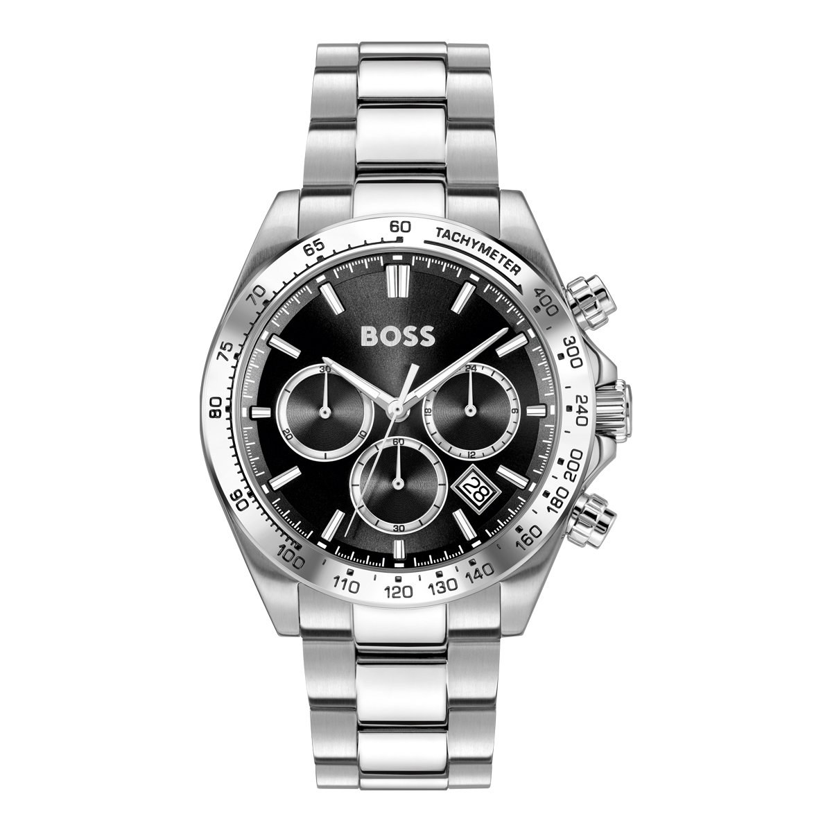 Montre Analogique HERO argenté noir argenté, BOSS