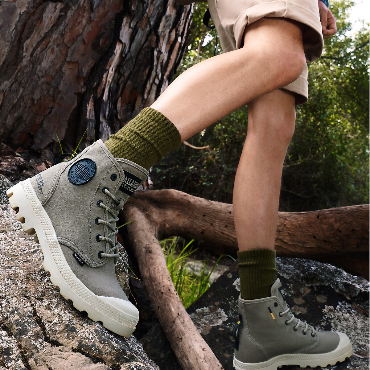 Baskets montantes Pampa Hi Supply noir/noir, PALLADIUM