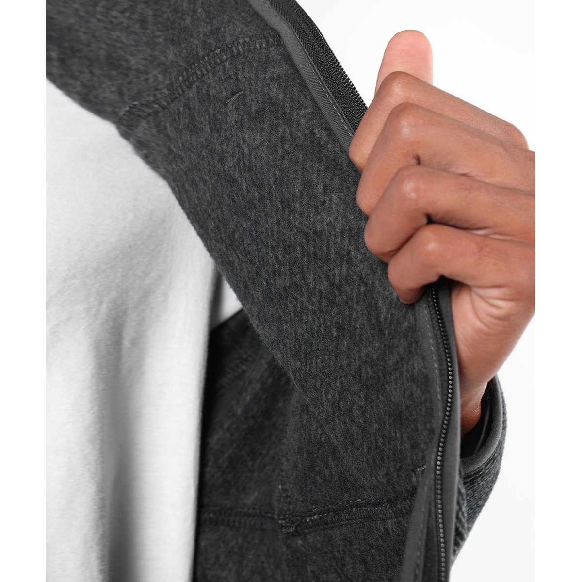 Veste hybride PATH black heather, OXBOW