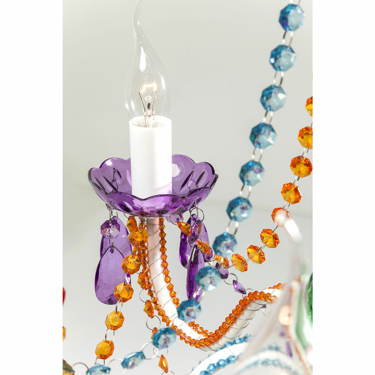 Pendant Lamp Starlight Rainbow 6-Branched multi-coloured, KARE DESIGN