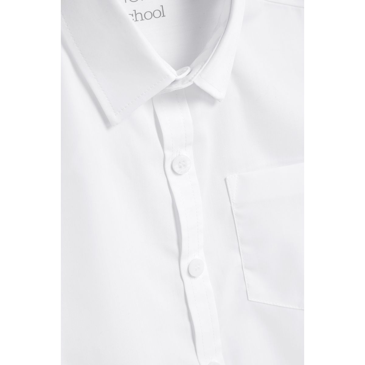 Chemises à manches courtes, lot de 5 blanc, NEXT
