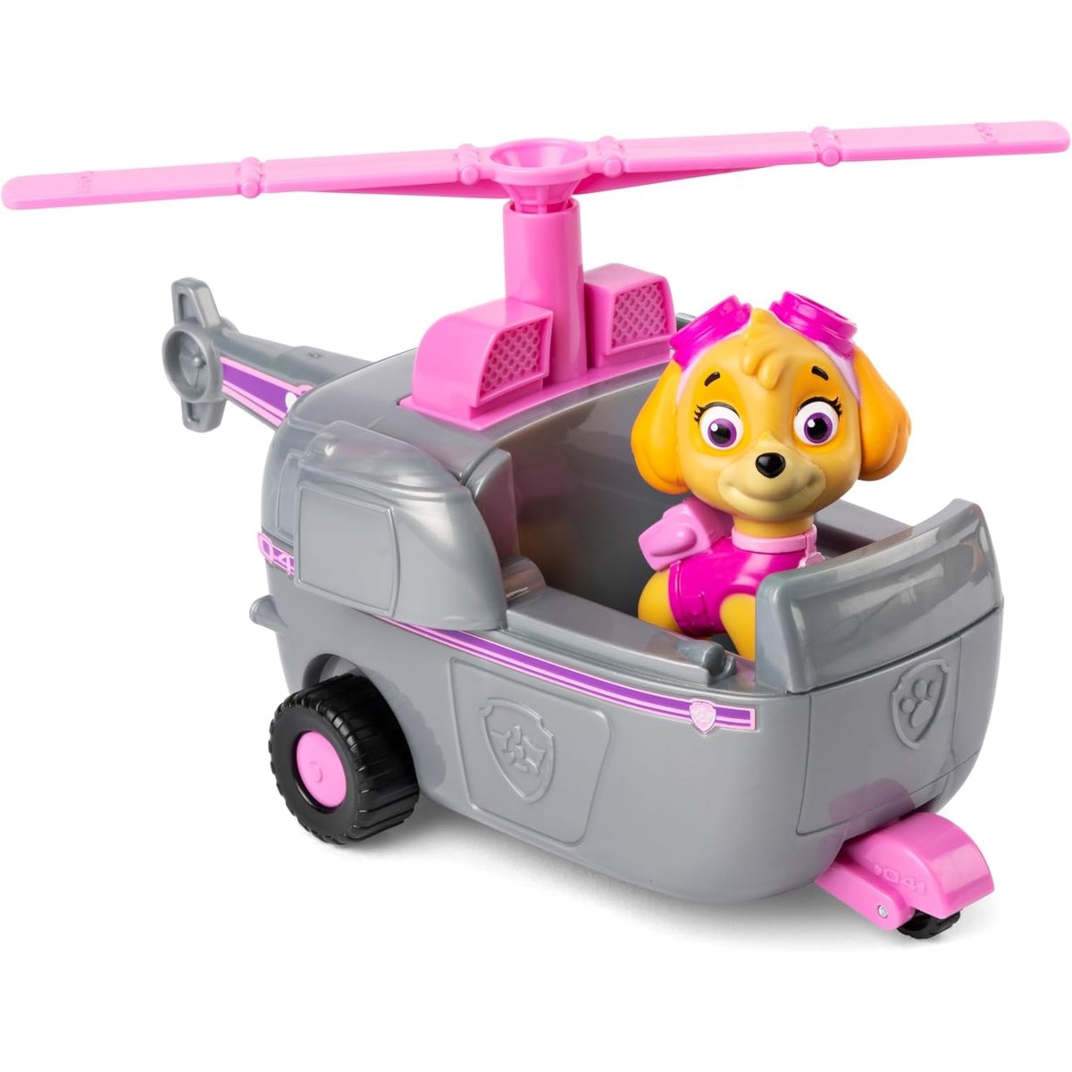 La Pat Patrouille Hélicoptère avec figurine Skye multicolore, SPIN MASTER