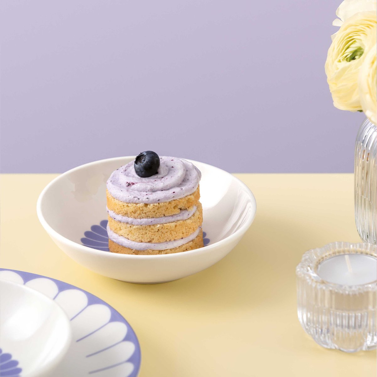 Bol À Dessert FLEUR bleu, VILLEROY & BOCH