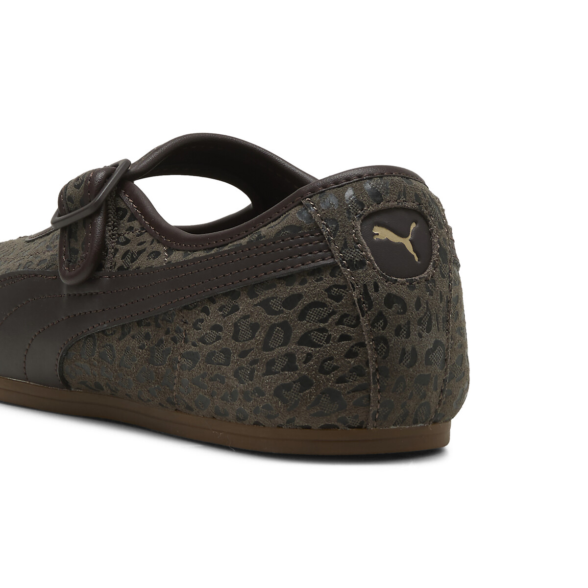 Ballerines TACKLETTE CAT marron léopard, PUMA