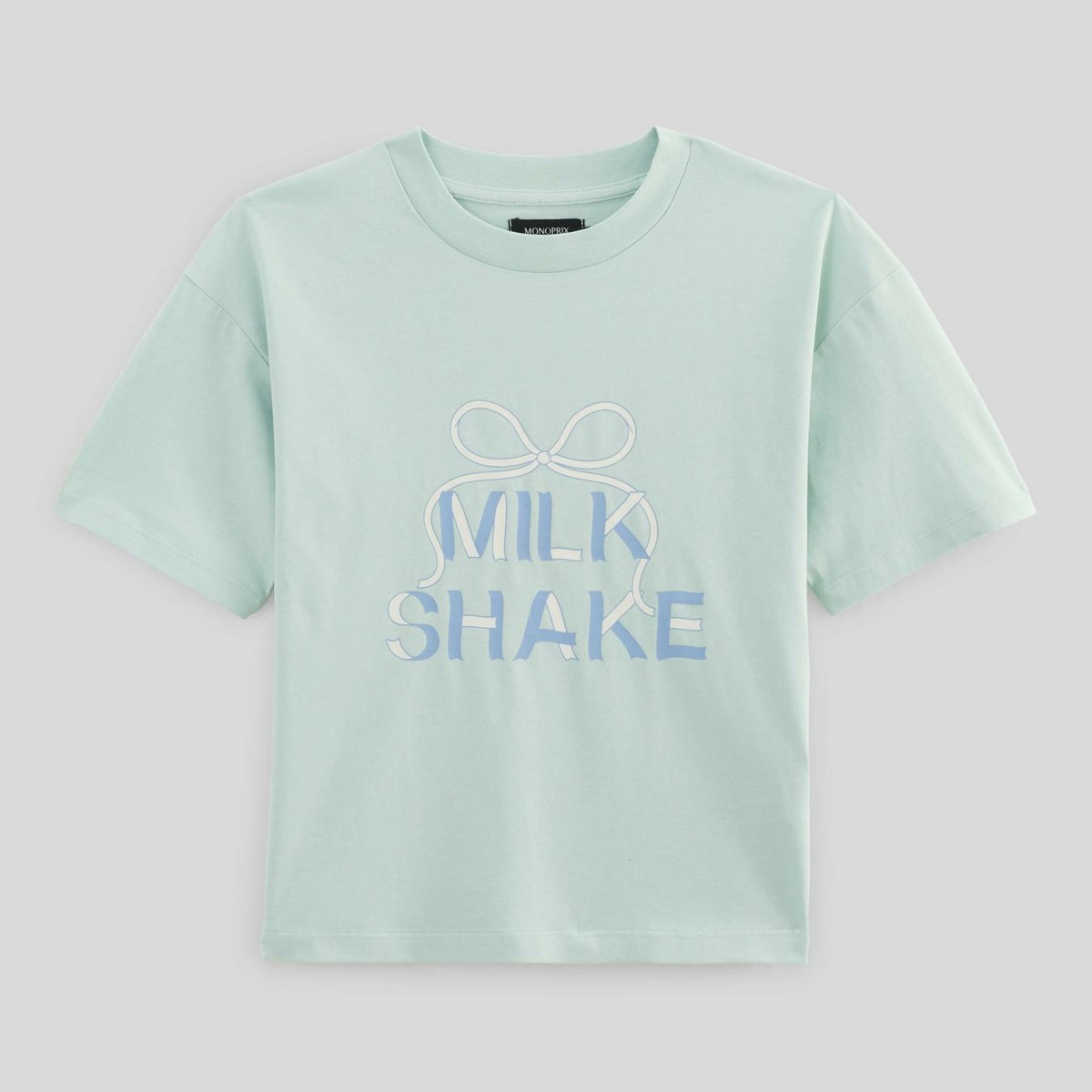 T-shirt imprimé flaque, MONOPRIX