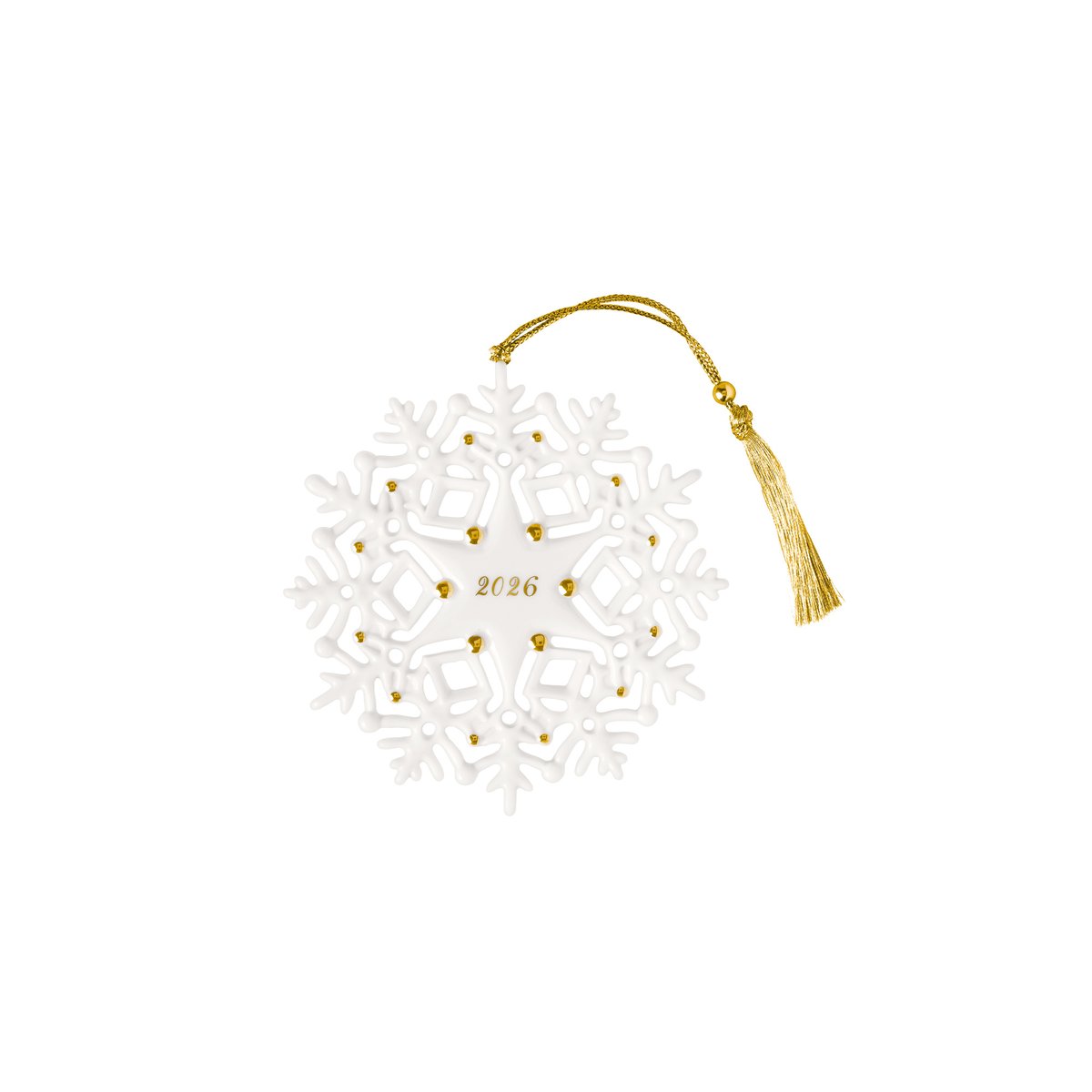 Ornement Flocon De Neige 2026 CHRISTMAS CLASSICS couleur unique, VILLEROY & BOCH