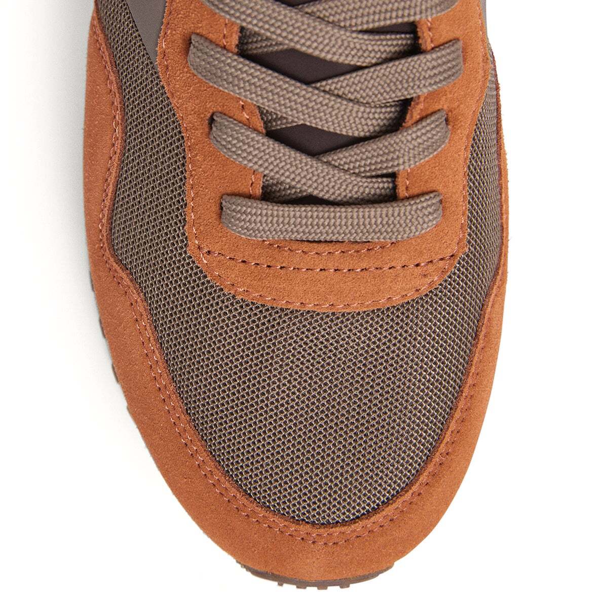 Baskets Combinées brun tabac, PEPE JEANS