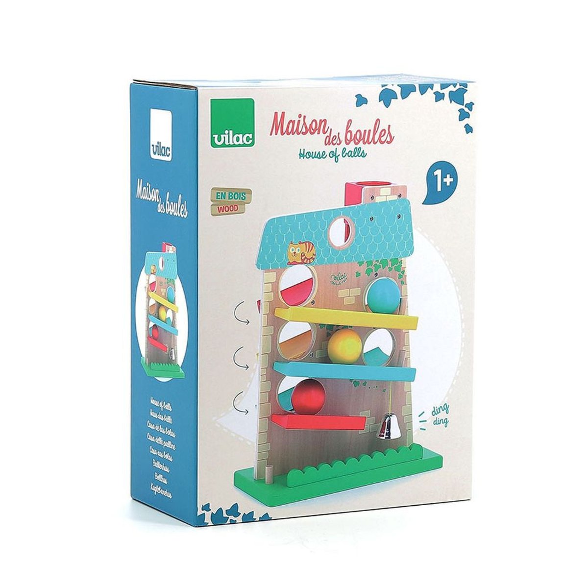 Maison des boules illustrée 2470 multicolore, VILAC