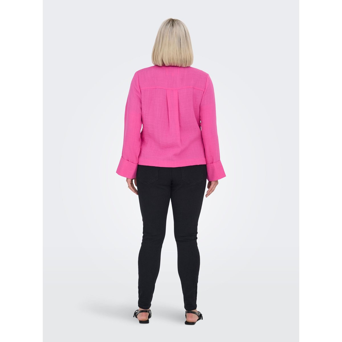 Blazer fuchsia fedora, ONLY CARMAKOMA
