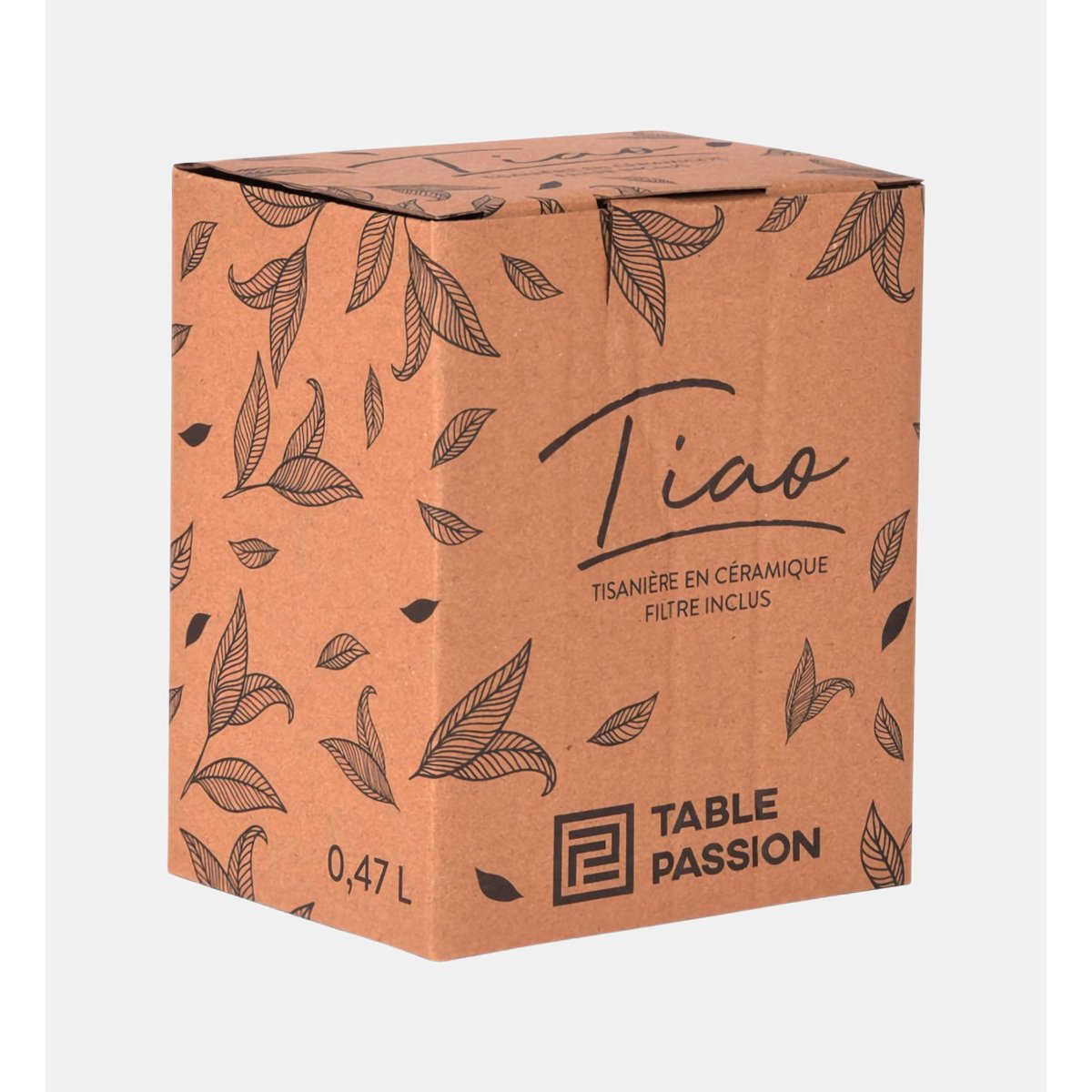 Tisanière noir, TABLE PASSION