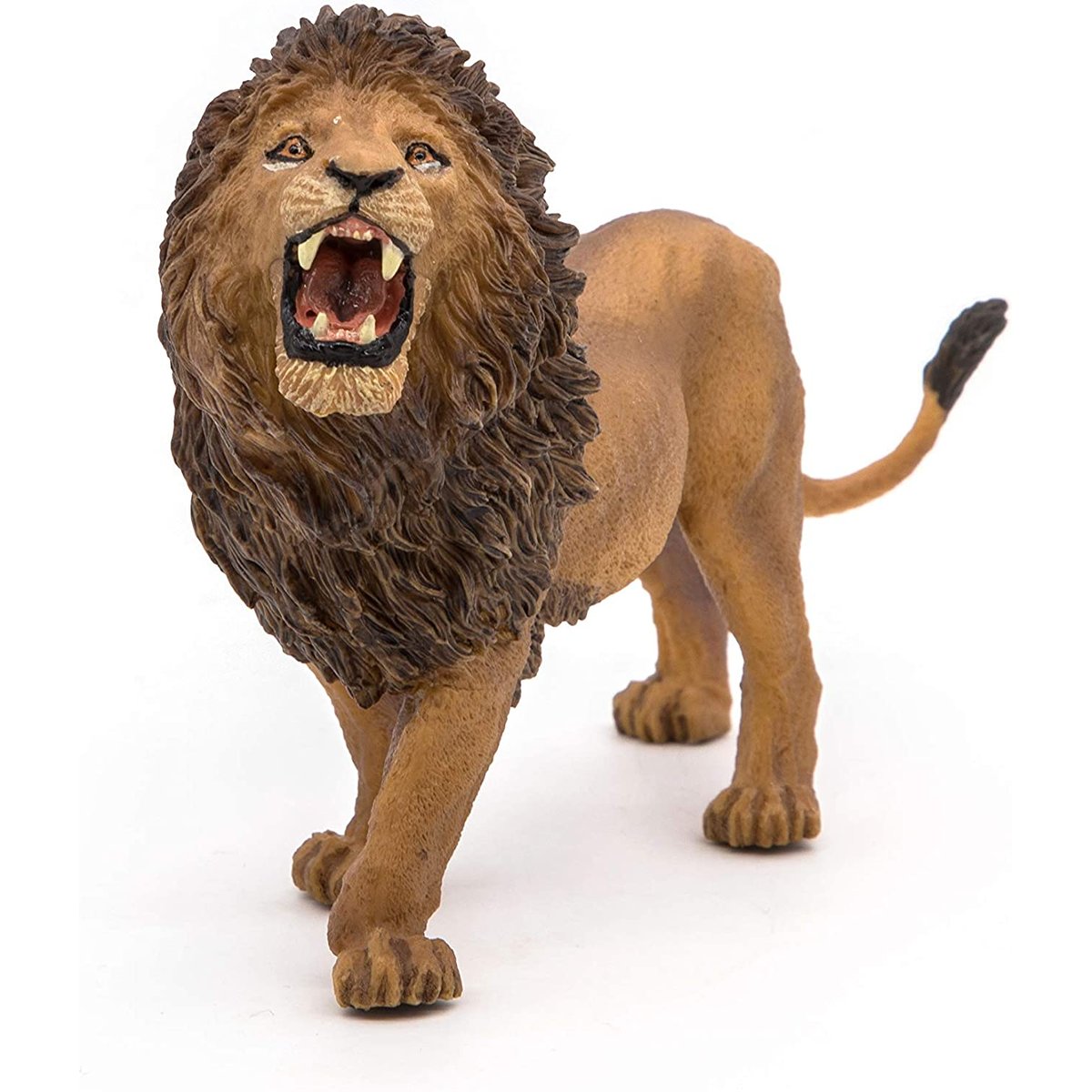 Figurine Lion rugissant marron, PAPO