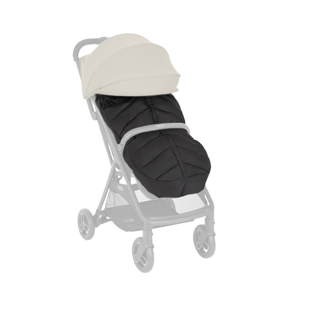 Chancelière Universelle Poussette Black couleur unique, GRACO