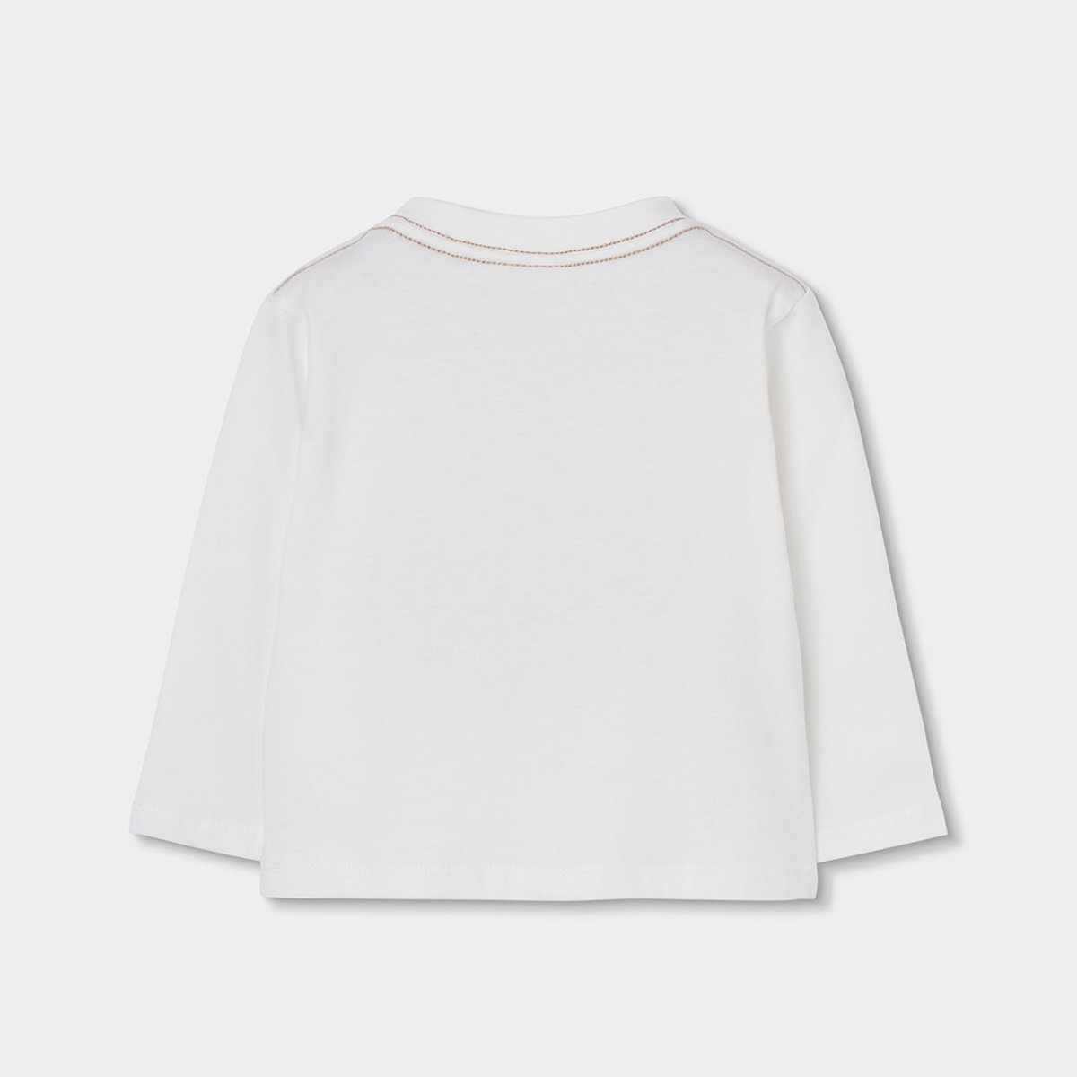 T-shirt en maille garçon imprimé Rubik Cube blanc, BOBOLI