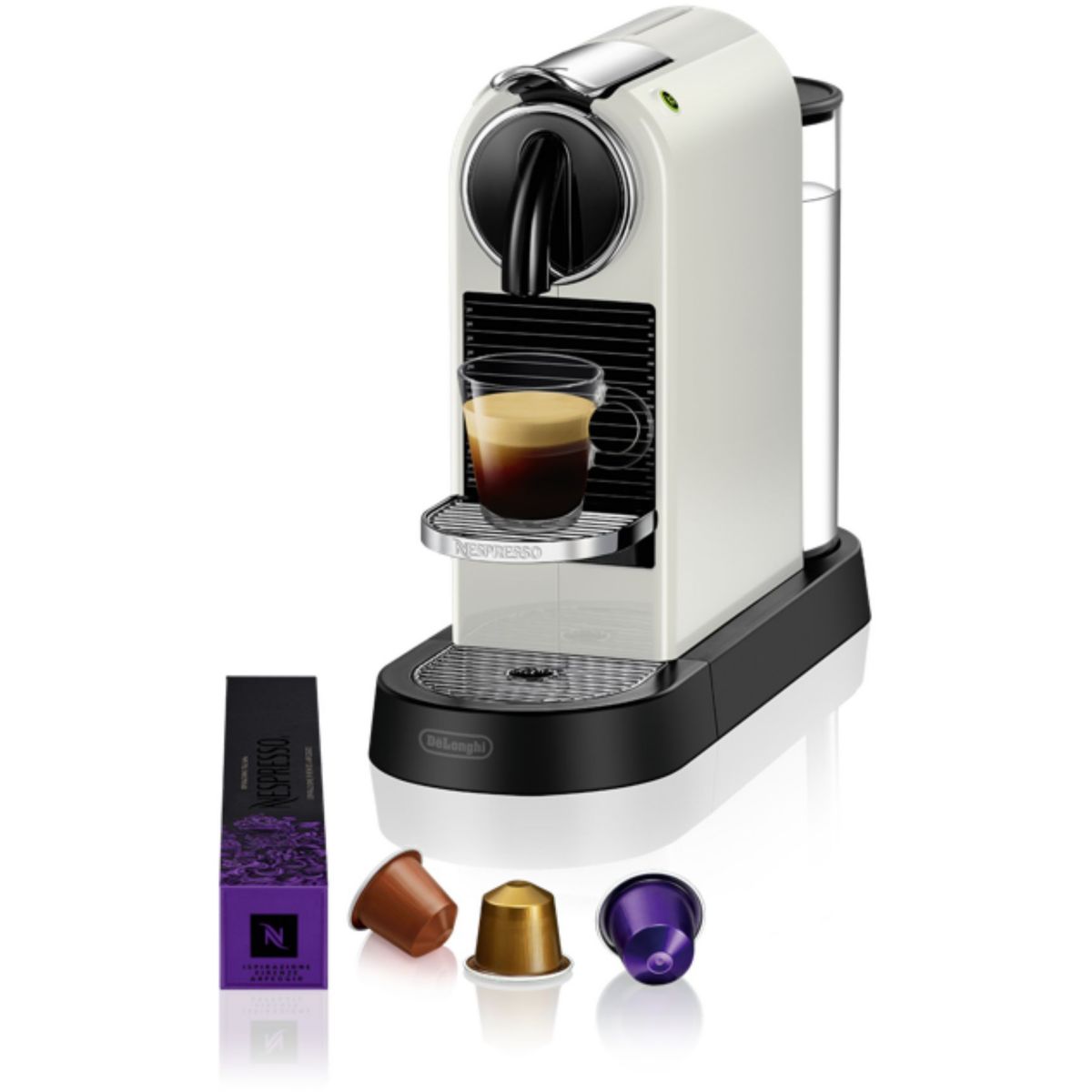Nespresso Citiz blanc EN167.W couleur unique, DELONGHI